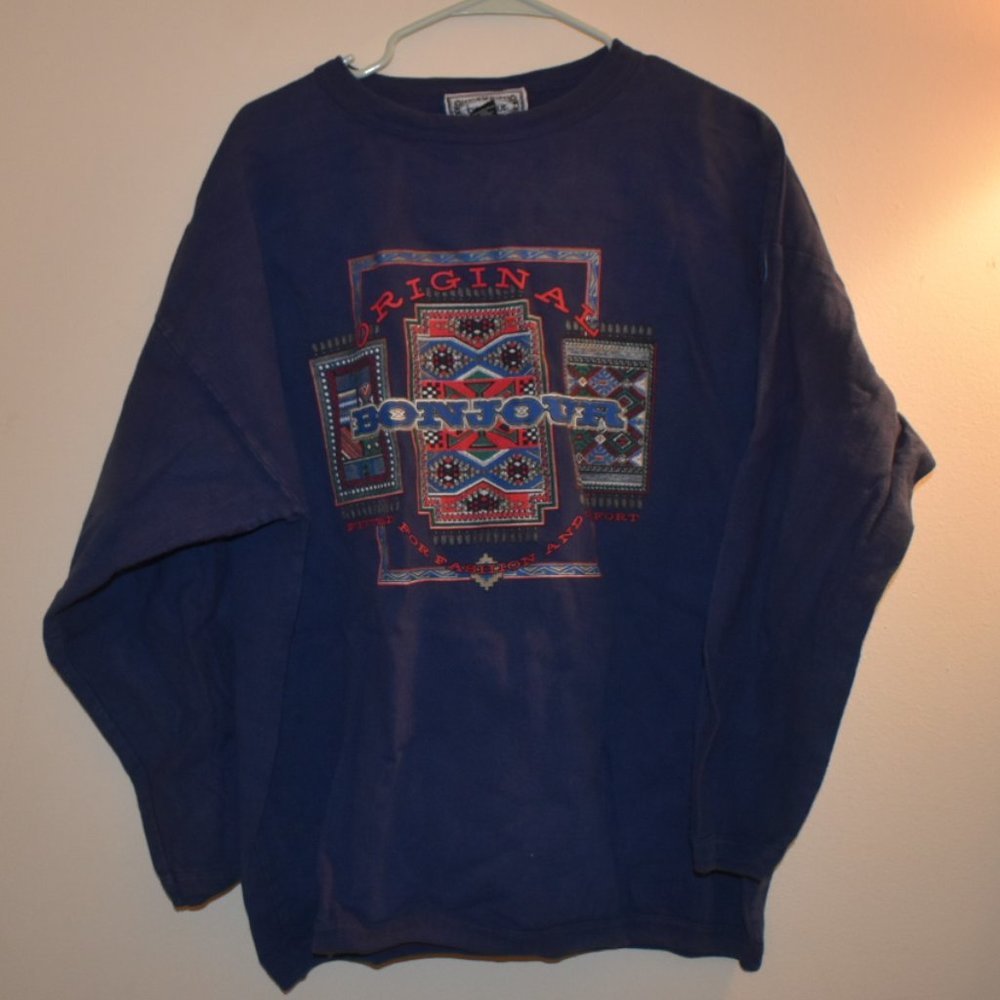 90's Original Bonjour Sweatshirt